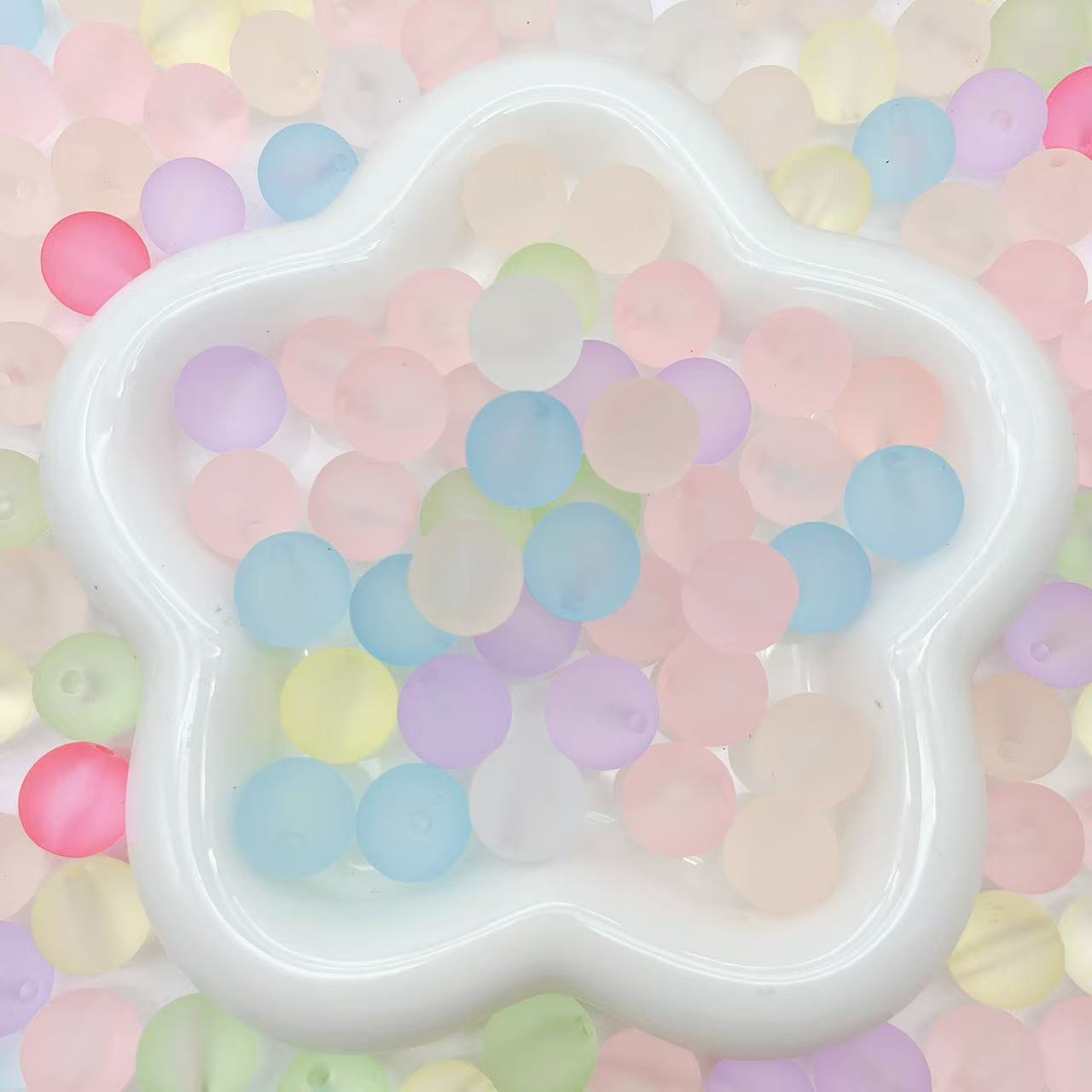 A79 空色菓子玉 16ミリ マット ぜり色