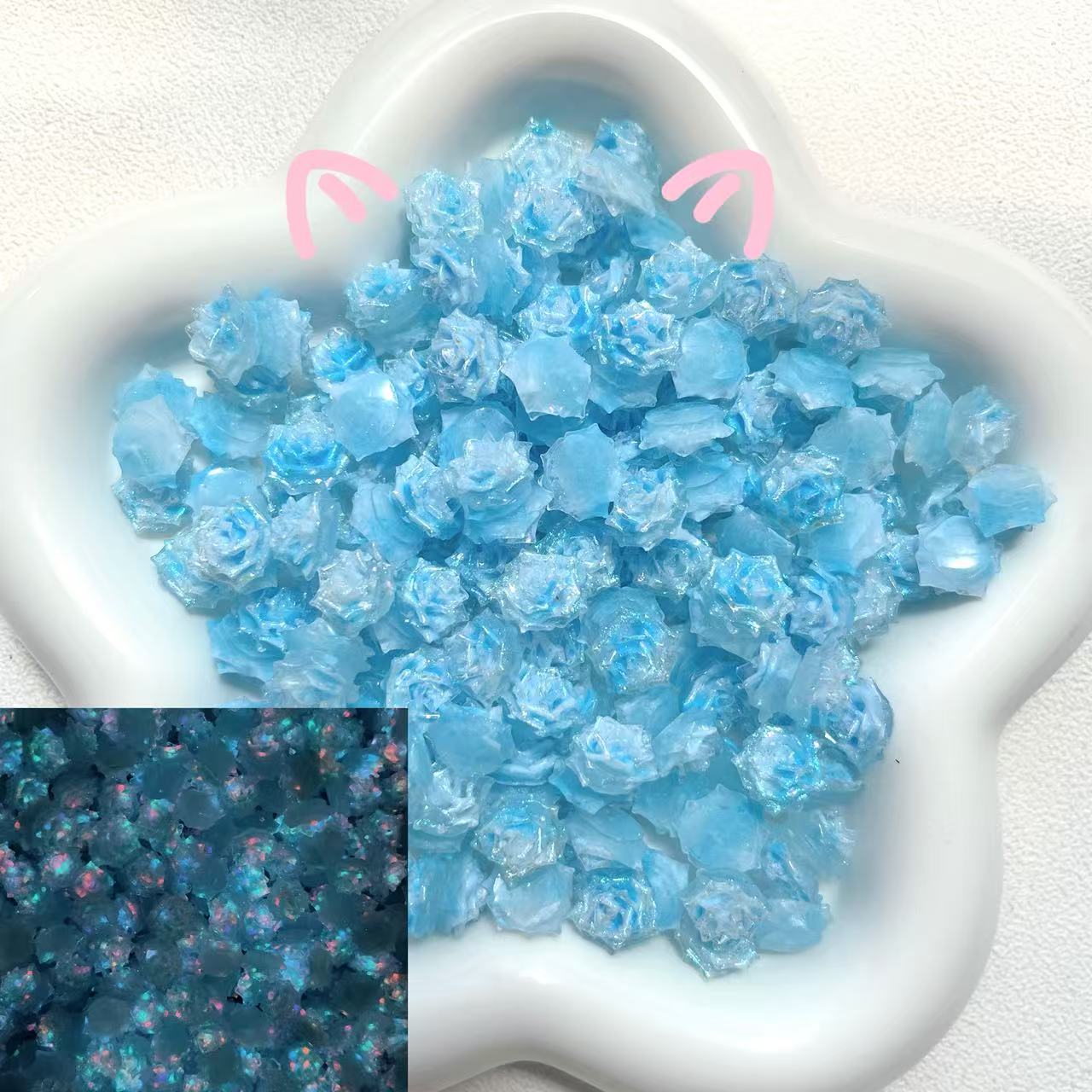 S664 青氷の薔薇