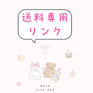 【送料お支払い専用リンク】ご注文金額が5000円未満の場合は、発送時に送料799円が必要となります