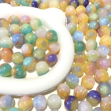 S887 虹色ラメのおとぎの玉