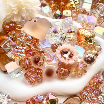 S930 モカクリスタルビーズ