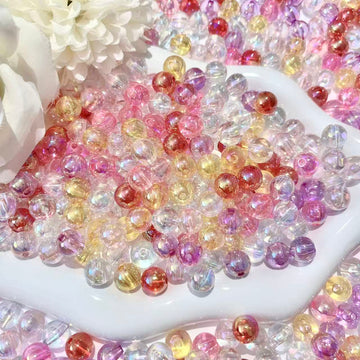 M13 夢桜、アクリル、オーロラつき、ブレスレット用、ストラップ用