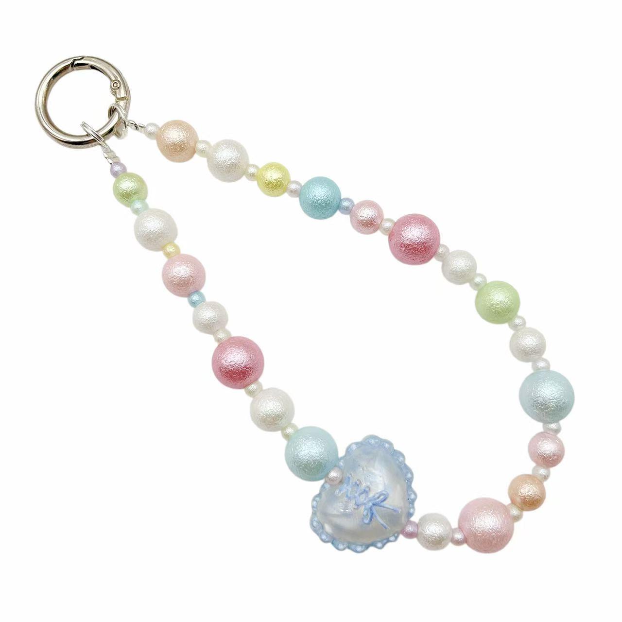 A48 しわしわパール  アクリル 4/8/10/12/16mm ブレスレットやストラップ用
