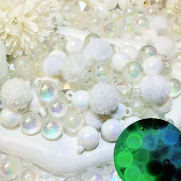 【M189 MRK】 天使の翼 全身飾り付き ポンポン 夜光