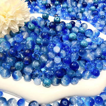 【M215 MRK】青空の夢　ガラス　８ミリ　１０ミリ　鈴蘭